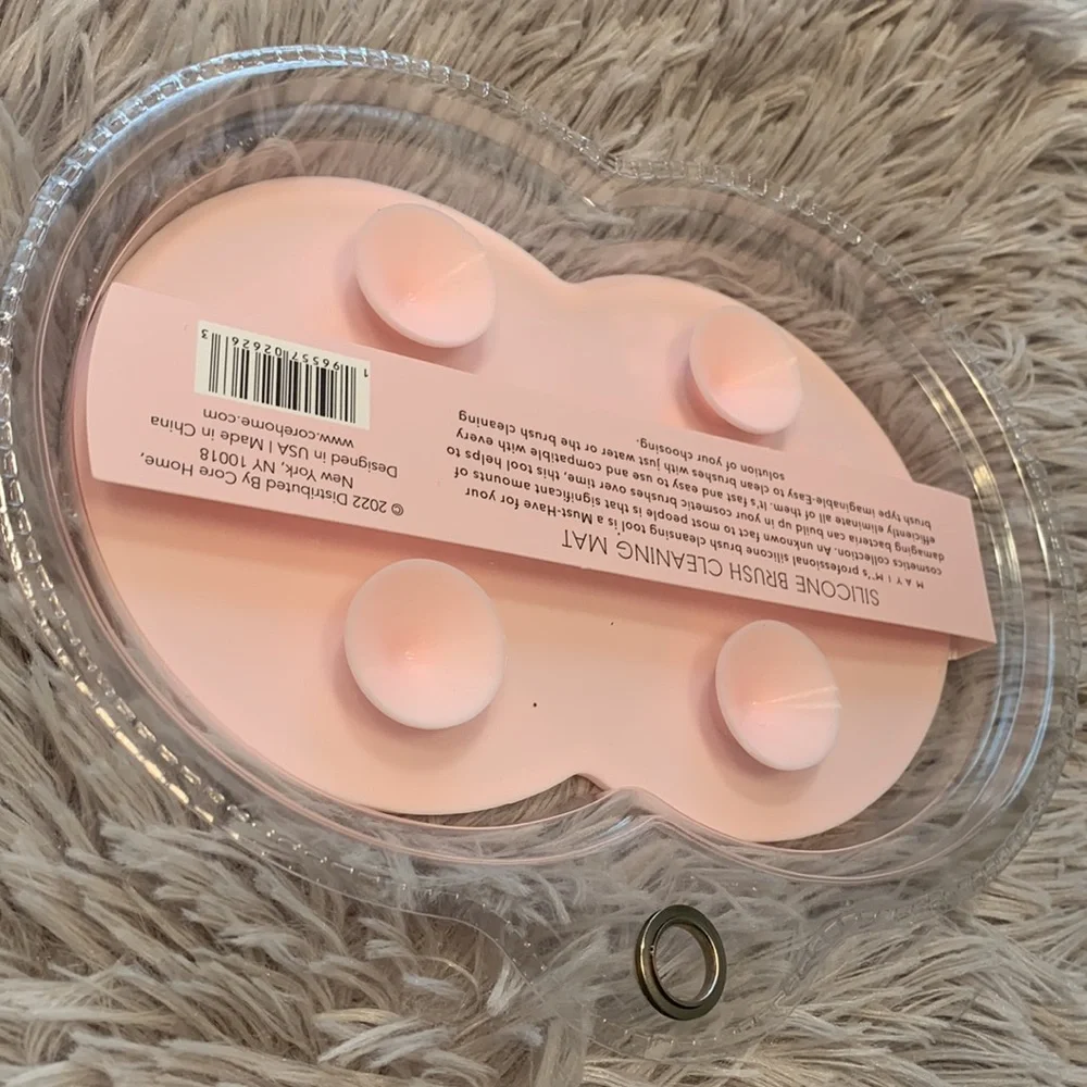 🌹MAYIM • New Pink Silicone • Makeup Brush ProCleaning Mat •